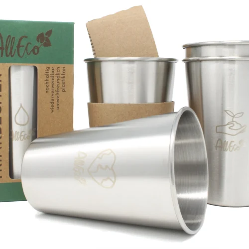 Trinkbecher 350 ml 4er-Set