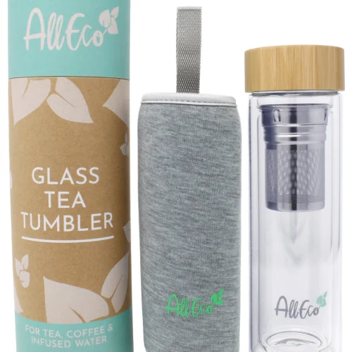 AllEco Teebereiter To-Go, Teekanne, Teeflasche