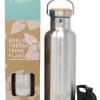 AllEco Edelstahl Trinkflasche 750 ml, doppelwandig isoliert