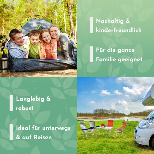 AllEco® Kaffeebecher to go Glas-Mehrweg Becher 340ml | Thermobecher Isolierbecher | Wiederverwendbarer Reisebecher | Kaffee Travel Mug